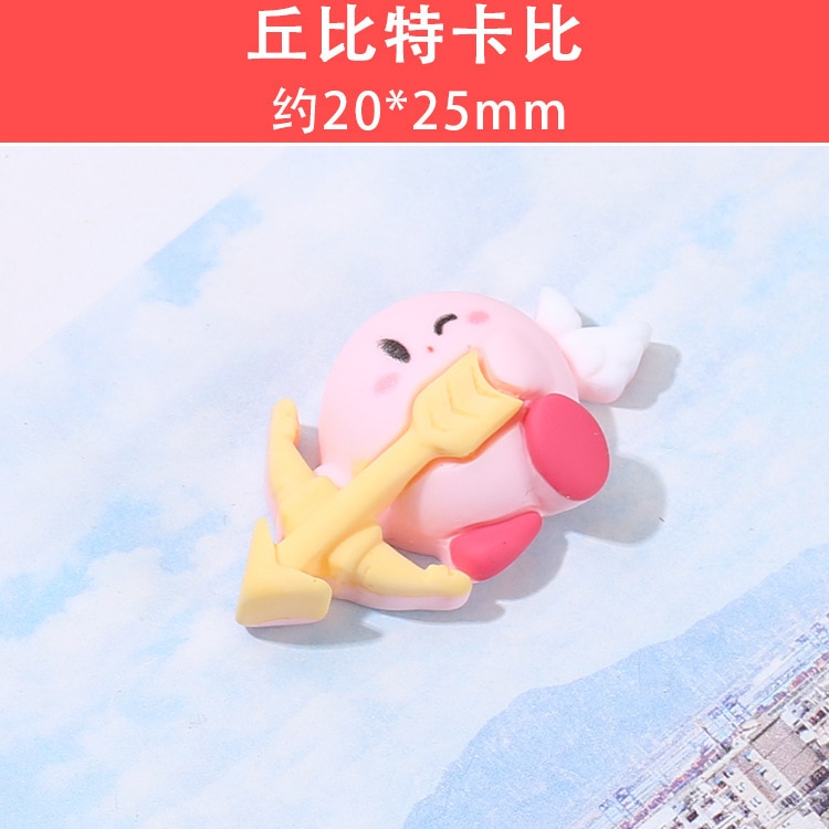 10pcs Kawaii Kirby Diy Resin Accessory Handmade Material Cute Magic Anime Phone Case Hair Ornament Multipurpose 5 - Kirby Plush
