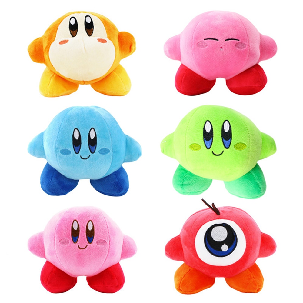 14cm Anime Kawaii Star Kirby Stuffed Toys Multiple Colors Cartoon Cute Plush Doll Great For Children 1 - Kirby Plush