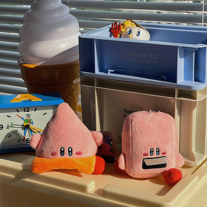 2022 New Kawaii Kirby and The Forgotten Land Plush Toy Key Ring Schoolbag Pendant Gift Christmas 1 - Kirby Plush