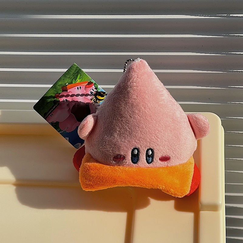 2022 New Kawaii Kirby and The Forgotten Land Plush Toy Key Ring Schoolbag Pendant Gift Christmas 5 - Kirby Plush
