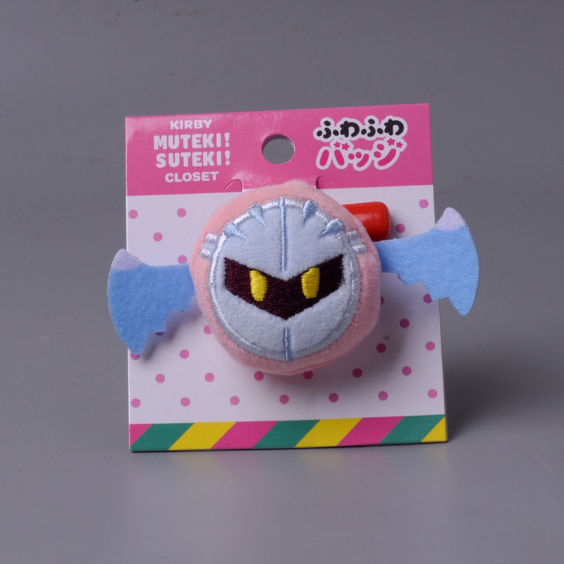 4cm Cartoon Anime Figure Star Kirby Stuffed Plush Toy Kawaii Cute Soft Plushie Doll Toys Badge 2 - Kirby Plush