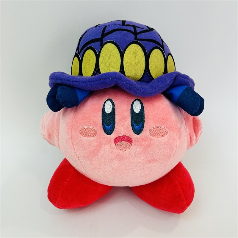Anime Plushie Kirby Plush Cosplay Swordsman Knight Narutos Chef Doctor Strawberry Soft Kawaii Pillows Toys Kids 3 - Kirby Plush