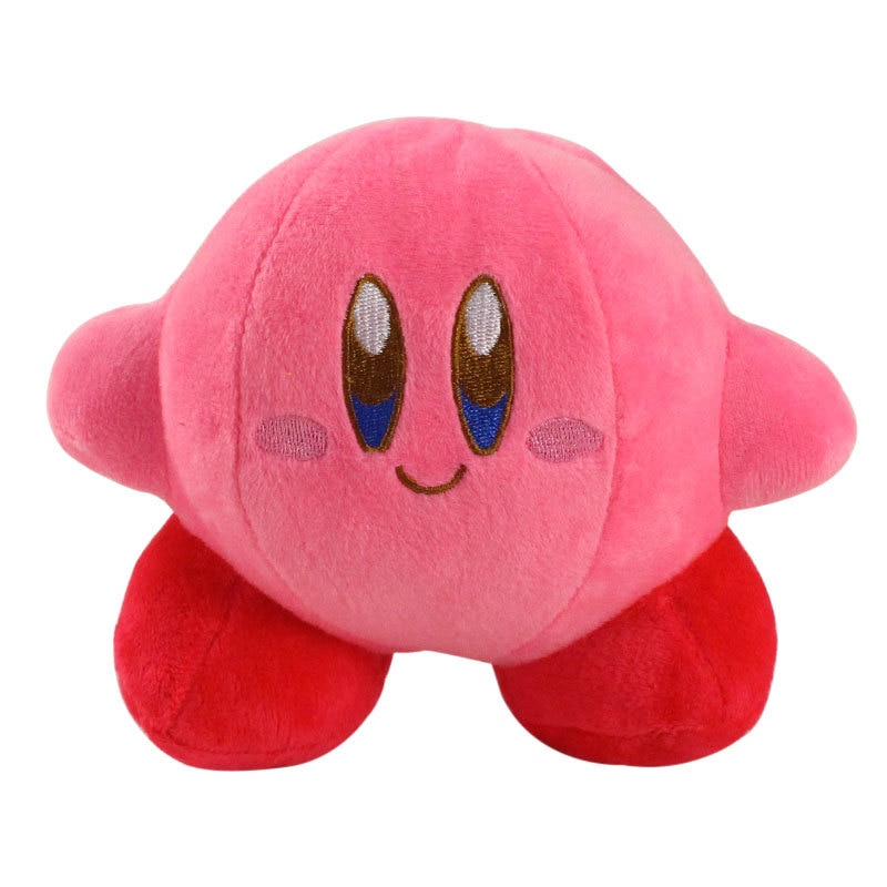 Cartoon Kirby Anime Plush Toys For Children Cute Waddle Dee Doo Blue Kirby Stuffed Toys Girls 5 - Kirby Plush