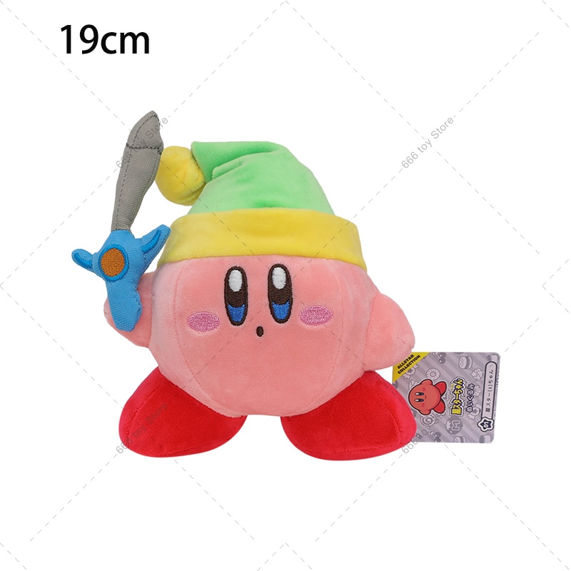 Kawaii Anime Star Kirby Sword Kirby Stuffed Peluche Plush High Quality Cartoon Toys Great Christmas Birthday 1 - Kirby Plush