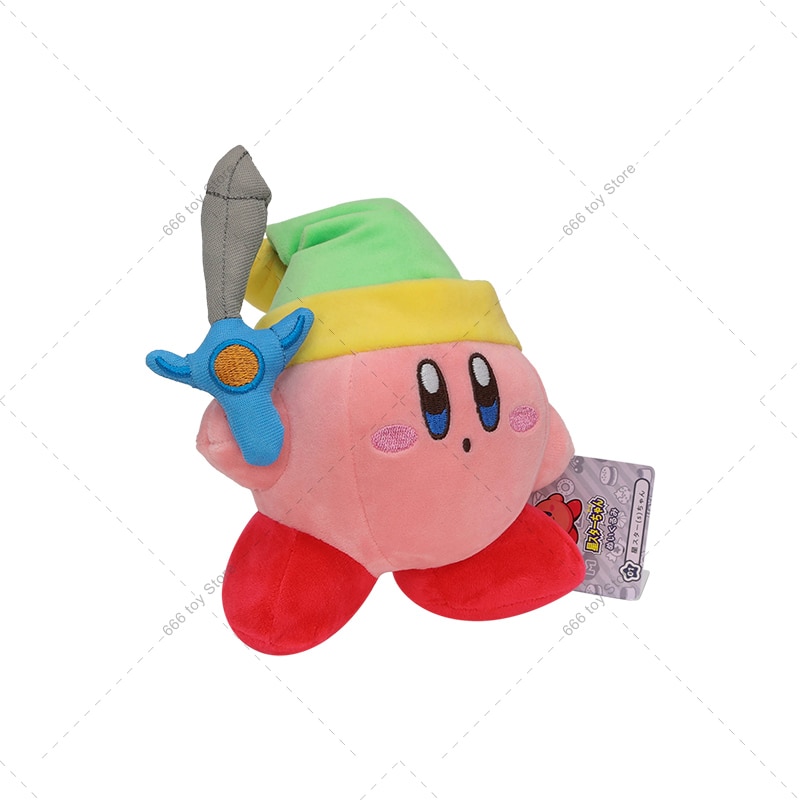 Kawaii Anime Star Kirby Sword Kirby Stuffed Peluche Plush High Quality Cartoon Toys Great Christmas Birthday 3 - Kirby Plush