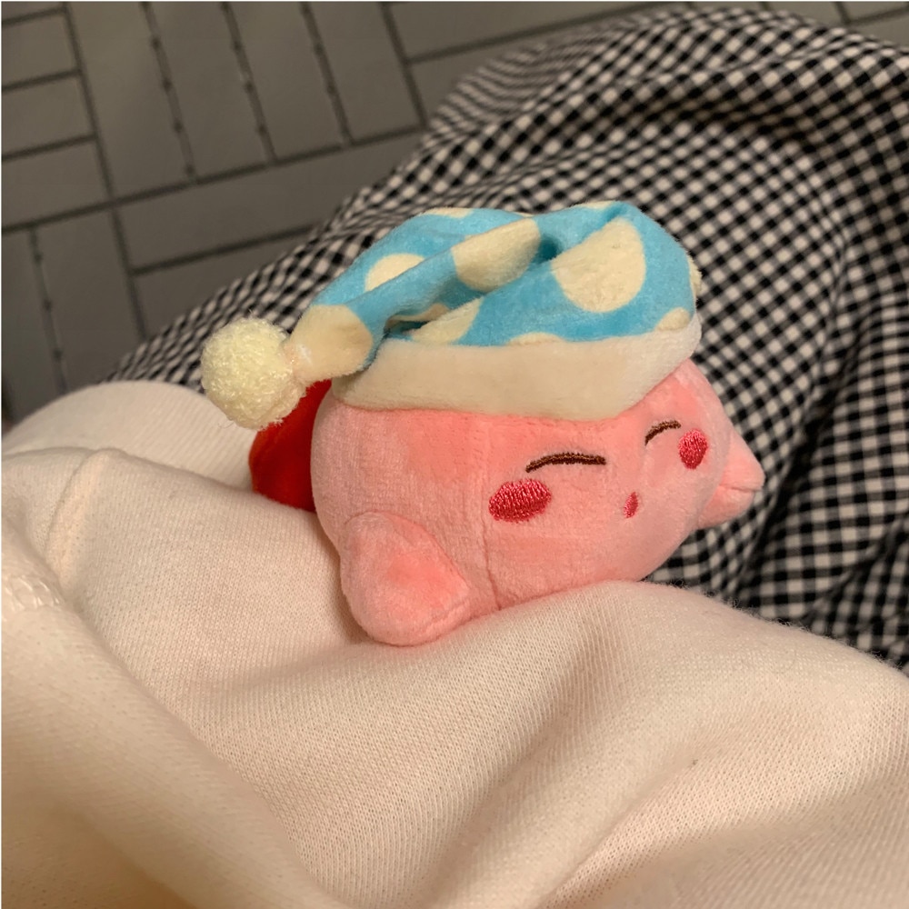 Kawaii Star Kirby Plush Doll Pendant Children Schoolbag Key Chains Sweet Star Doll Home Decoration Birthday 1 - Kirby Plush