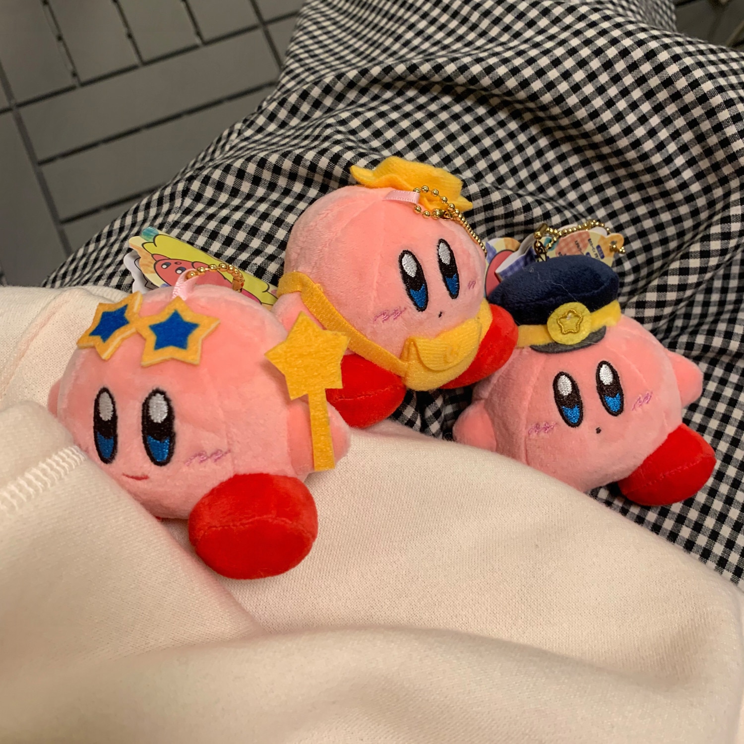 Kawaii Star Kirby Plush Doll Pendant Children Schoolbag Key Chains Sweet Star Doll Home Decoration Birthday 3 - Kirby Plush