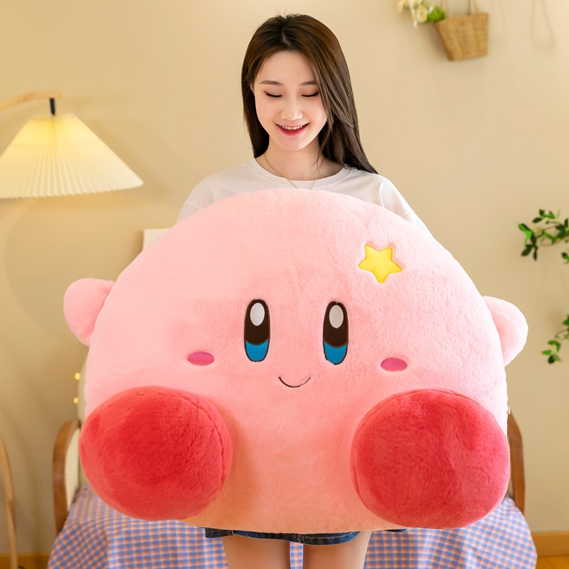 New Anime Star Kirby Plush Toy Doll Soft Pillow Star Kirby Bed Pillow Gift Kawaii Toys 2 - Kirby Plush