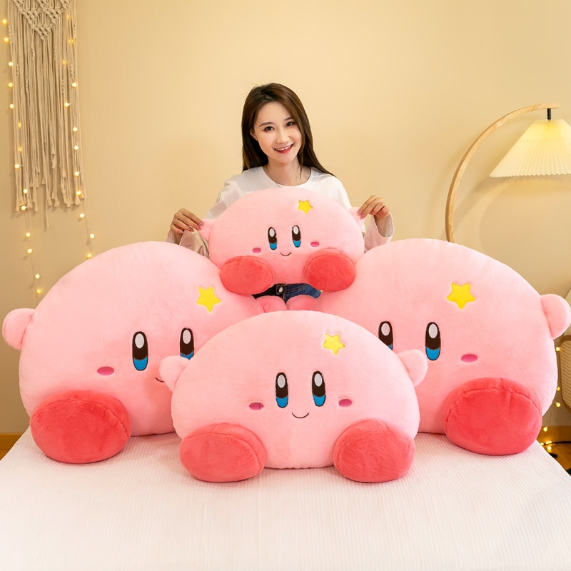 New Anime Star Kirby Plush Toy Doll Soft Pillow Star Kirby Bed Pillow Gift Kawaii Toys - Kirby Plush