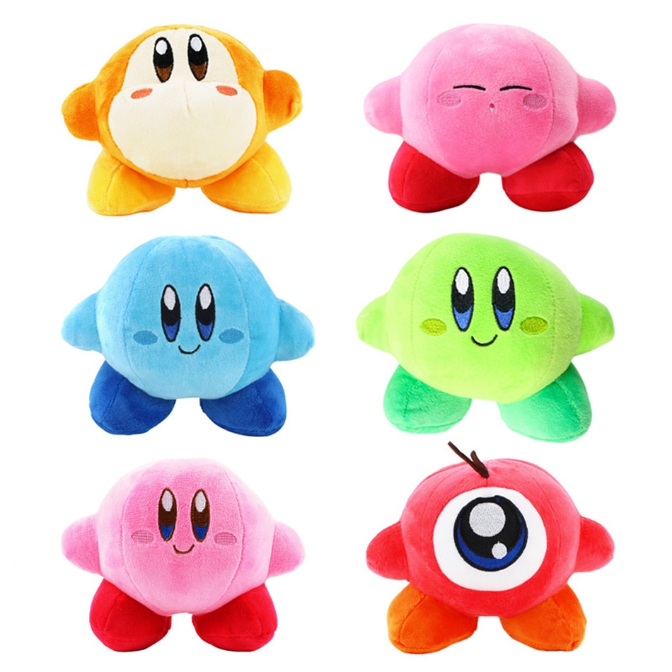 TAKARA TOMY Anime Kawaii Cute Star Kirby Stuffed Peluche Plush Quality Cartoon Toys Great Christmas Birthday - Kirby Plush