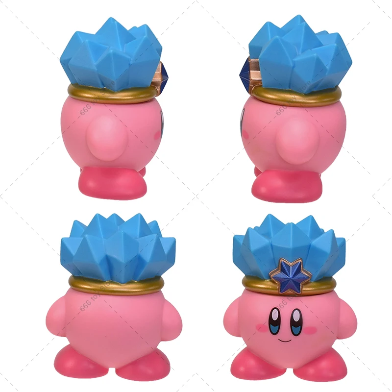 8PCS Set Games Star Kirby Figure Cute Cartoon Pink Kirby Mini Figure Waddle Dee Collect Dolls 2 - Kirby Plush