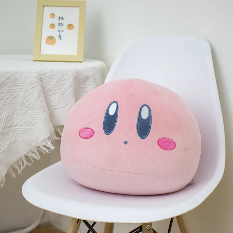Cute Soft Japanese Anime Plush Toy Kawaii Kirbyed Doll Stuffed Waddle Dee Plushies Throw Pillow Girly 1 - Kirby Plush