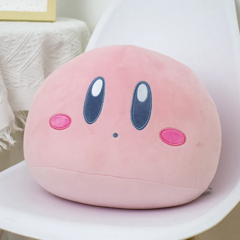Cute Soft Japanese Anime Plush Toy Kawaii Kirbyed Doll Stuffed Waddle Dee Plushies Throw Pillow Girly - Kirby Plush