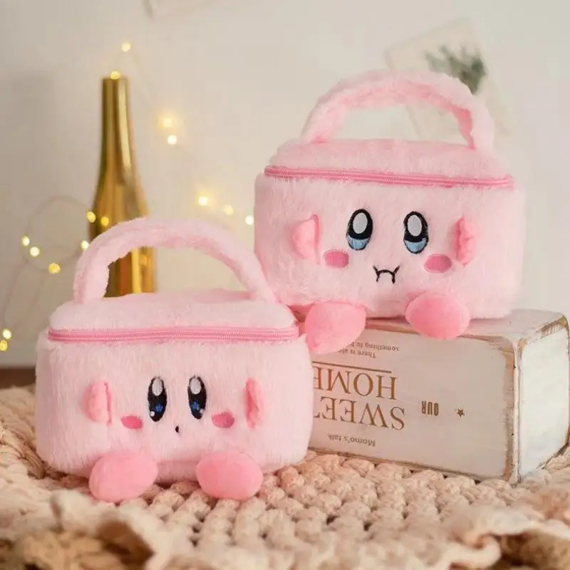 Cute Star Kirby Peripheral Kirby Portable Cosmetic Storage Bag Kawaii Cosmetic Organizing Box Home Furnishing Make 1 - Kirby Plush