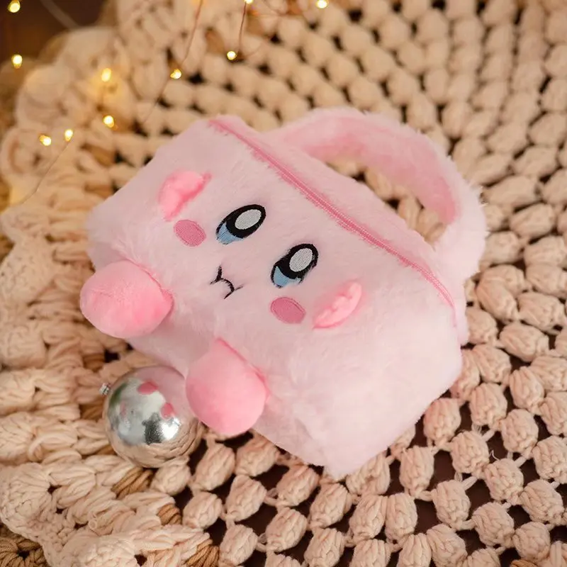 Cute Star Kirby Peripheral Kirby Portable Cosmetic Storage Bag Kawaii Cosmetic Organizing Box Home Furnishing Make 3 - Kirby Plush