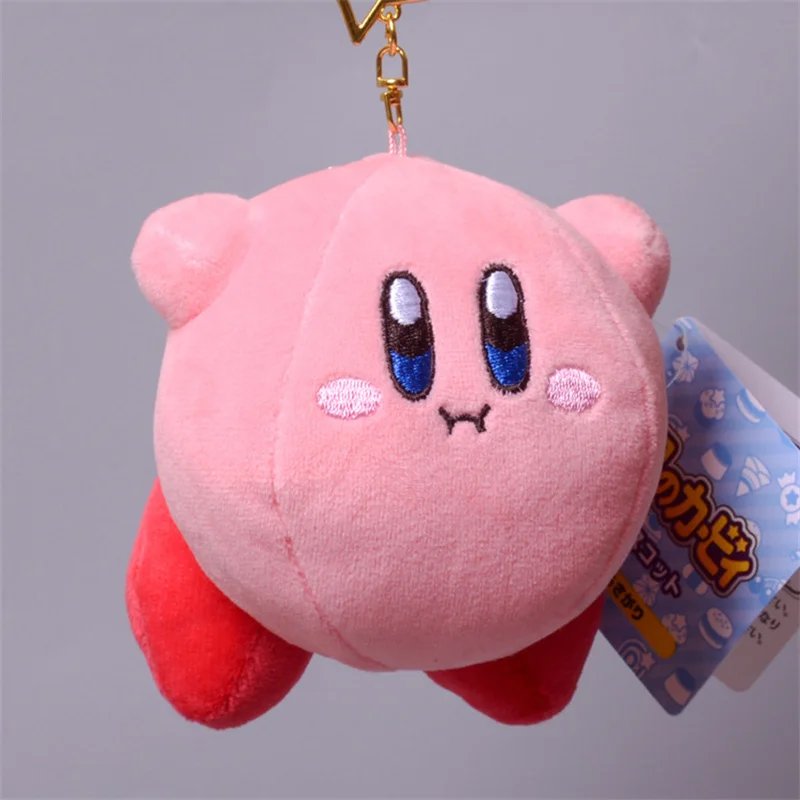 Fashion Star Kirby Plush Toys Keychain Chilkdren Toy Cute Pink Kirby Keychain Car Pendant Key Chain 5 - Kirby Plush