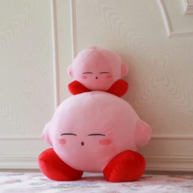 New Kirby Pillow Cartoon Cute Plush Doll Stuffed Animal Peripheral Children s Birthday Gift Home Stuffed 4 - Kirby Plush