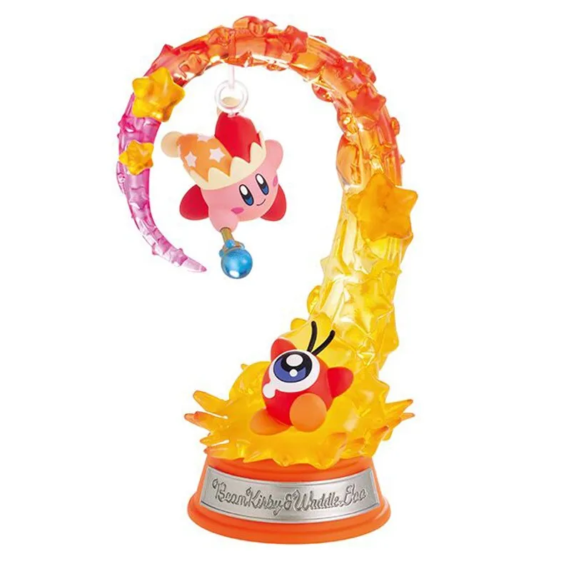 Original Star Kirby Action Figure Kawaii Swaying Swing Collection Miniature Creative Toy Ornament Box Egg Hobbies 3 - Kirby Plush